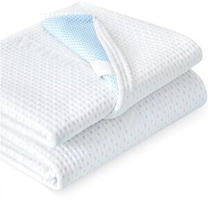 2 Inch Mattress Topper Cover (Only Cover) Mattress Topper Protector Bedding